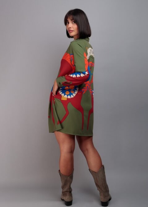 VESTIDO CAMISERO AMORE - Imagen 2